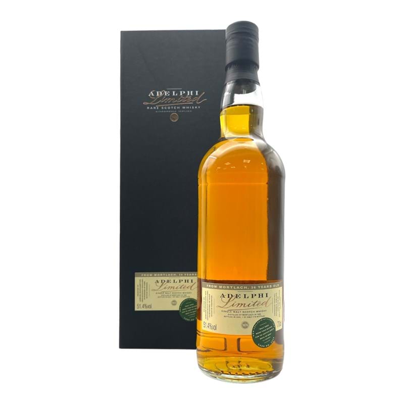 ADELPHI Limited from Mortlach 1986 36 Year Old Bottle (70cl) 51.4%abv - NO DISCOUNT (Rare!) Image
