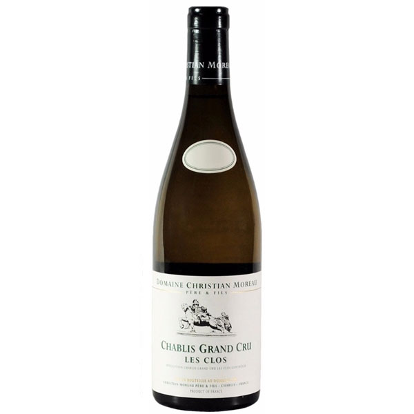 CHRISTIAN MOREAU Chablis Grand Cru 'Les Clos' 2023 Bottle - ORG Image