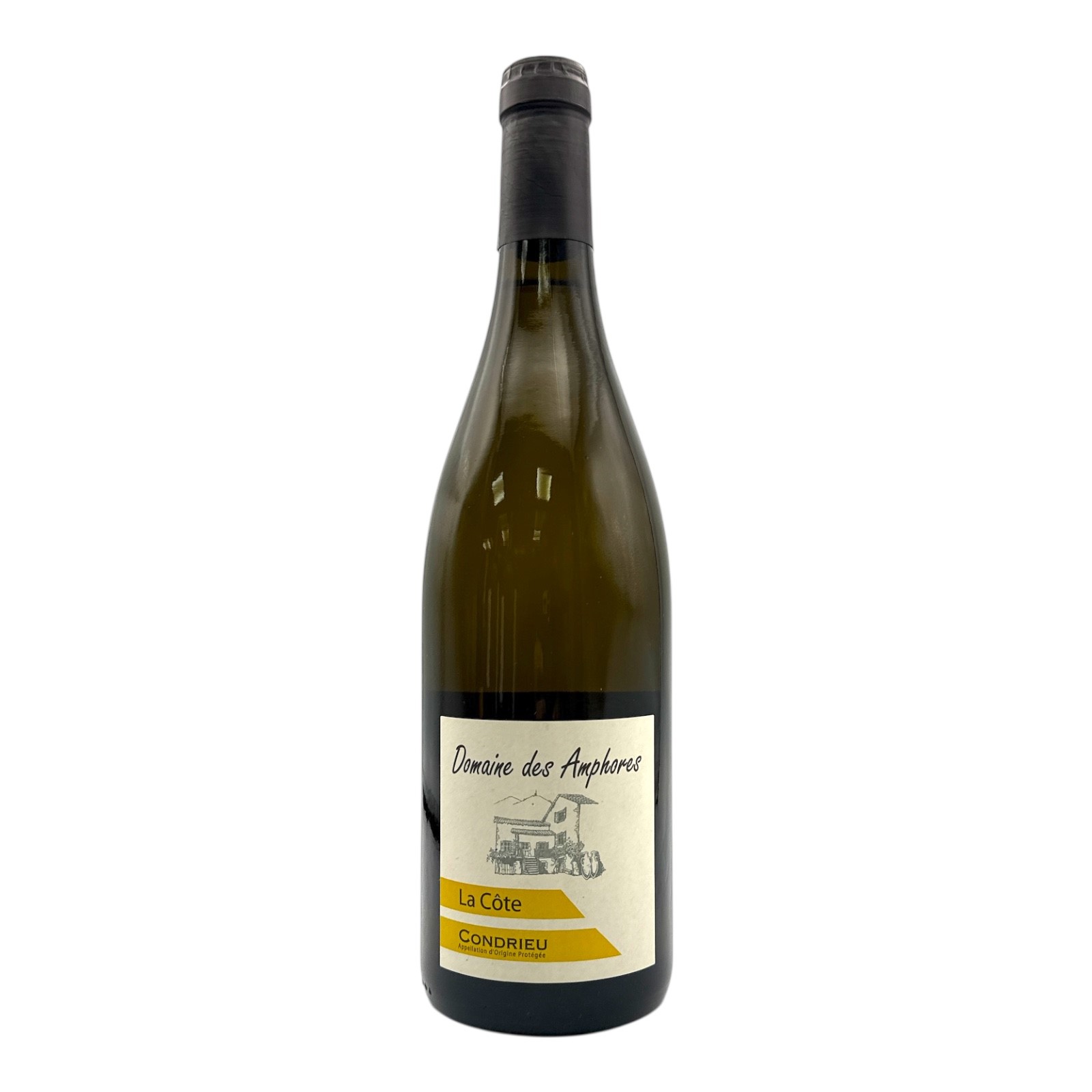 DOMAINE DE AMPHORES Condrieu ‘La Cote’ (100% Viognier) 2020 Bottle ORG/BIO/VGN Image