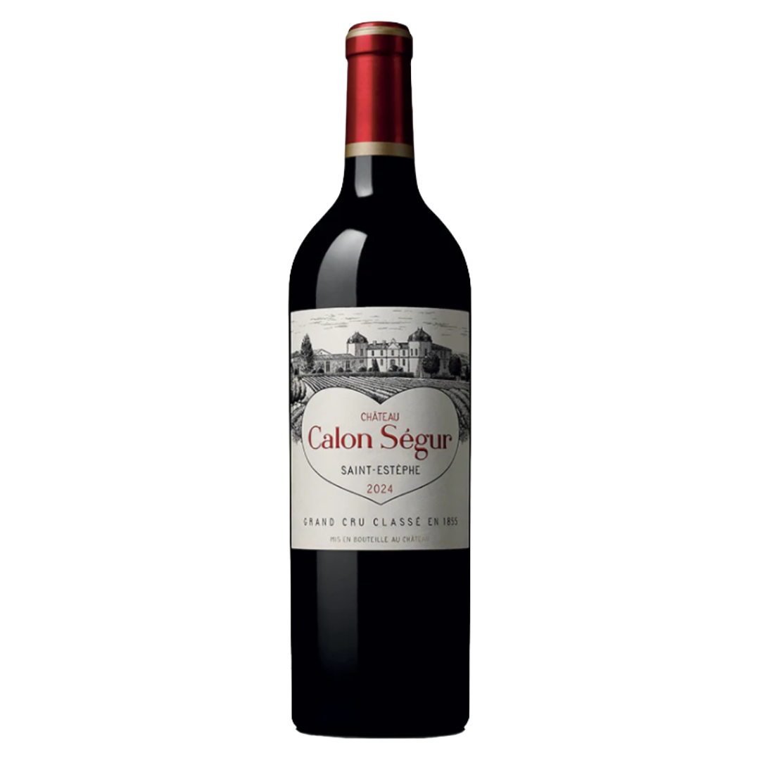 CHATEAU CALON-SEGUR 3eme Grand Cru Classe Saint-Estephe 2024 Wooden Case x 3 Bottles - PRE-RELEASE Image