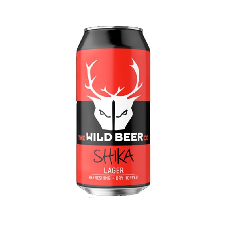 WILD BEER CO 'Shika' Lager 440ml CAN 4.5%abv (BBE 08/21) Image