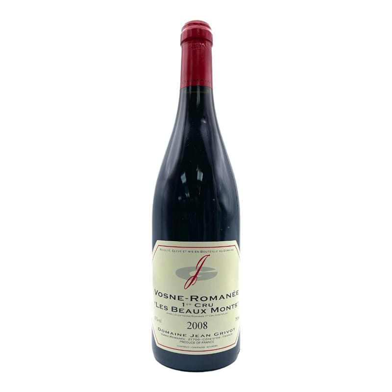 JEAN GRIVOT Vosne Romanee 1er Cru 'Les Beaux Monts' - Cote de Nuits 2008 Bottle (Pinot Noir) Image