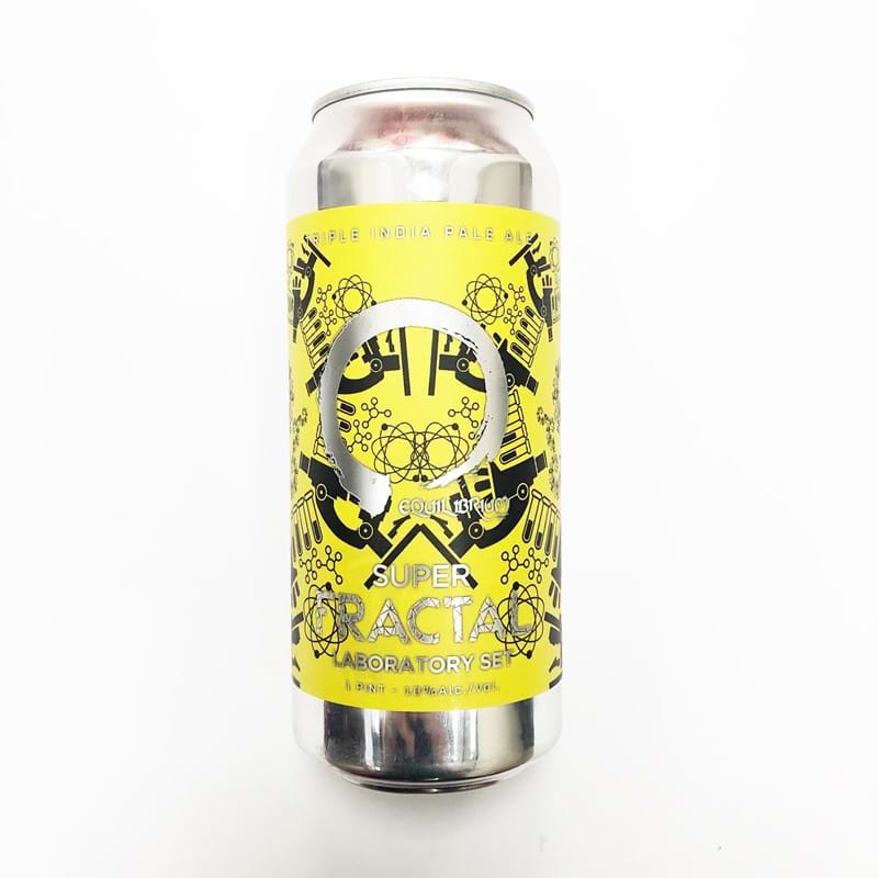 EQUILIBRIUM Super Fractal Laboratory Set Triple IPA 10%abv CAN (473ml) - VGN Image