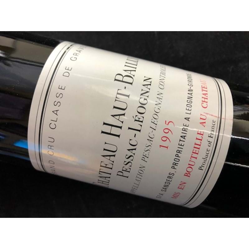 CHATEAU HAUT-BAILLY Rouge Cru Classe Pessac-Leognan 1995 Bottle - NO DISCOUNT Image