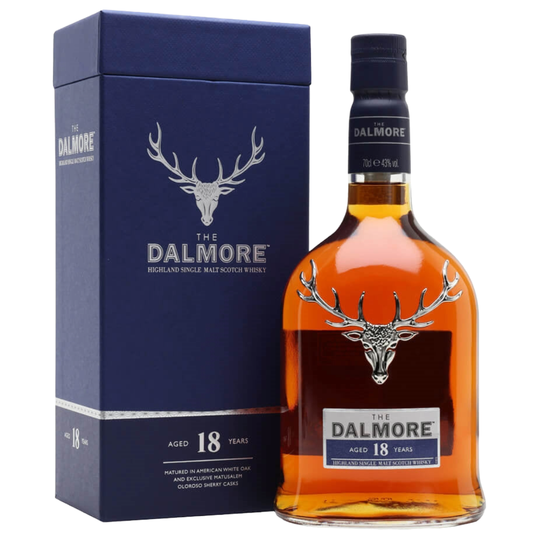 DALMORE 18 Year Old Highland Single Malt Bottle (70cl) 43%abv - NO DISCOUNT Image