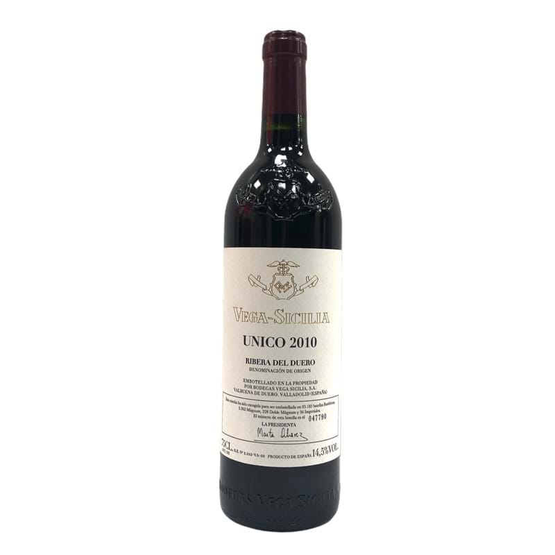 VEGA SICILIA Unico 2010 Bottle - NO DISCOUNT Image