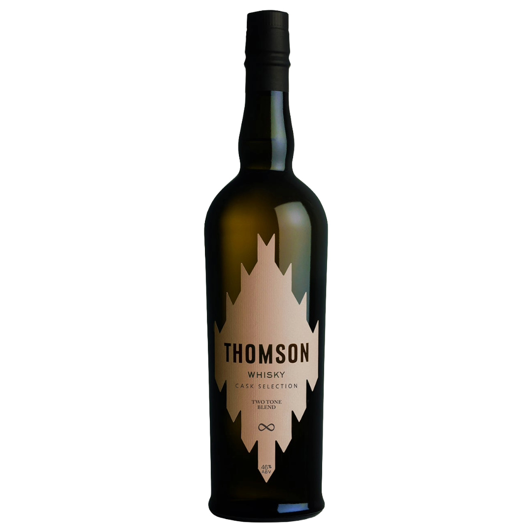 THOMSON WHISKY Cask Selection 'Two Tone Blend' Blended Whisky from New Zealand Bottle (70cl) 40%abv Image
