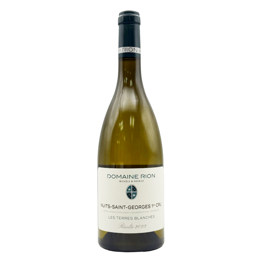 DOMAINE MICHELE ET PATRICE RION Nuits-St-Georges BLANC 1er Cru' Les Terres Blanches' 2023 Bottle Image