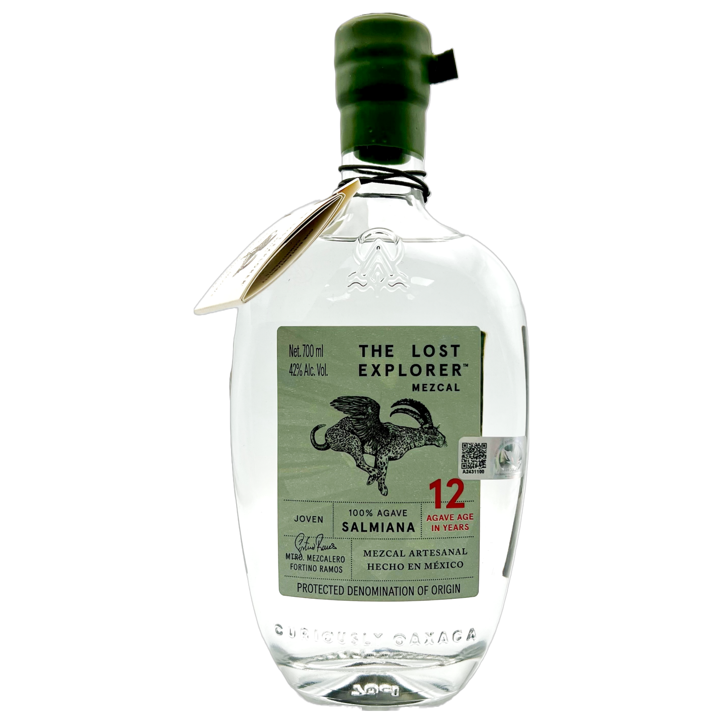 THE LOST EXPLORER Mezcal Salmiana Joven Artesanal - Oaxaca, Mexico Bottle (70cl) 42%abv ADF (los) Image
