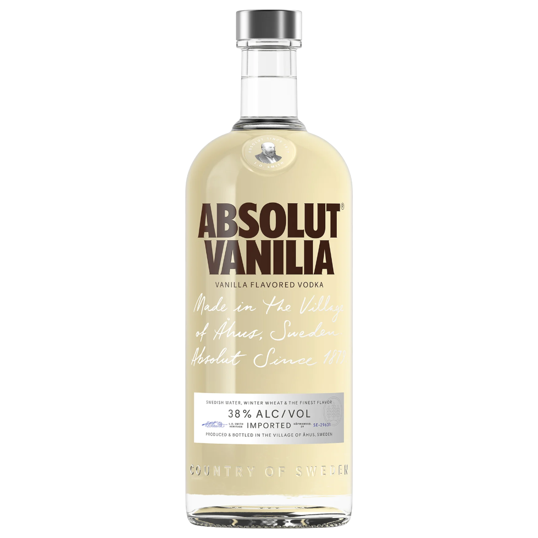 ABSOLUT Swedish Vodka Vanilla Litre (100cl) 40%abv Image