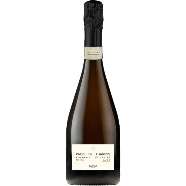 PAGO DE THARSYS Cava Reserva Millesime Brut DO Chardonnay 2023 Bottle ORG Image