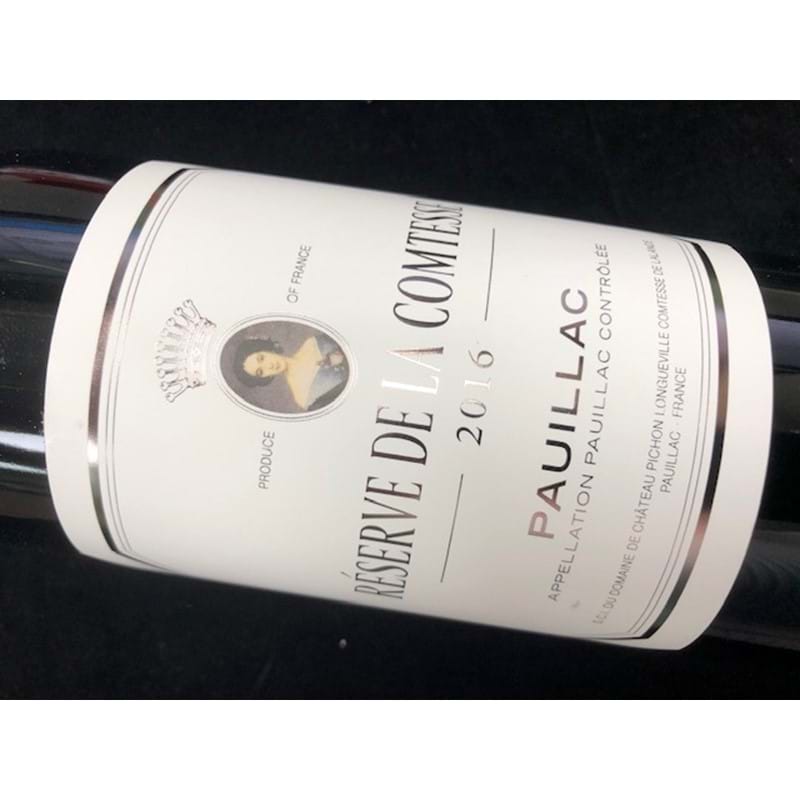 RESERVE DE LA COMTESSE (2nd Wine of Ch. Pichon Comtesse de Lalande) 2016 Bottle Image