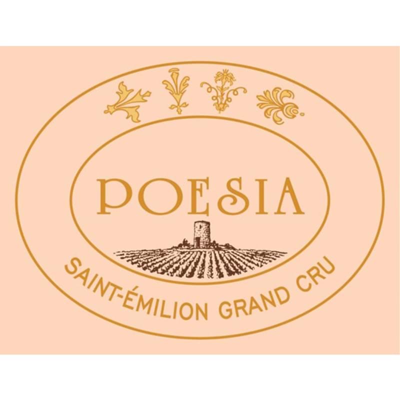CHATEAU POESIA Grand Cru, Saint-Emilion 2020 Wooden Case x 6 Bottles - PRE-RELEASE Image