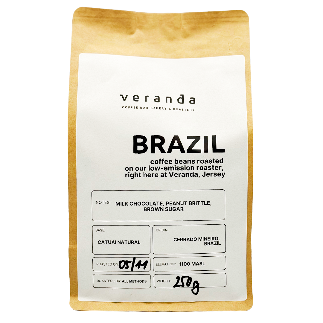 VERANDA JERSEY 'Brazil' Coffee Beans 250g Bag (2024 Harvest) Image