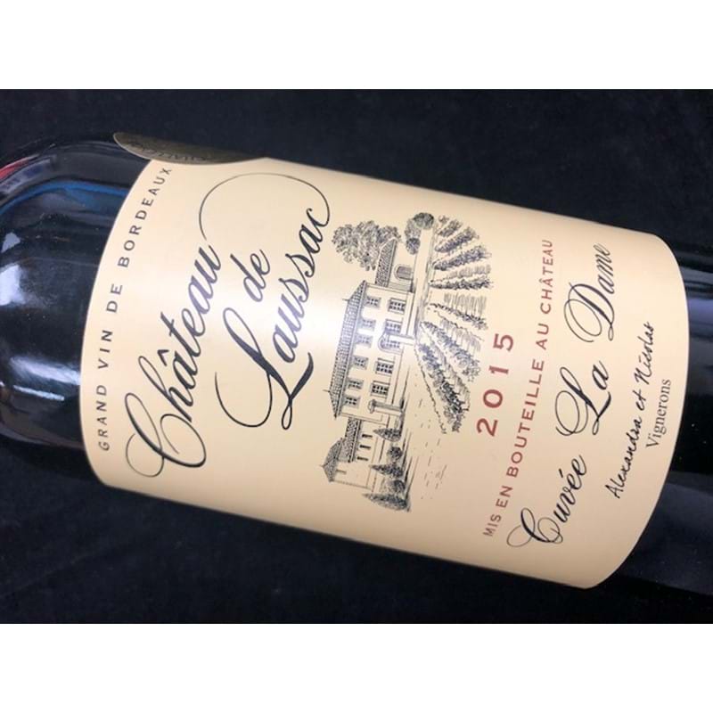 CHATEAU DE LAUSSAC Cuvee la Dame, Cotes de Castillon 2018 Bottle/nc Image