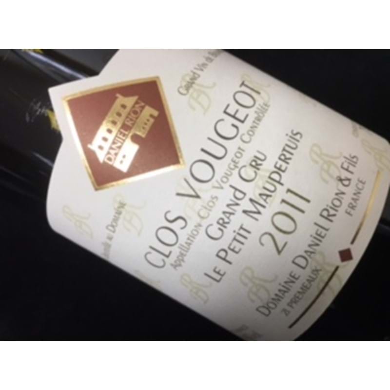 DANIEL RION Clos de Vougeot Grand Cru, Petit Maupertuis 2011 Bottle (los) Image