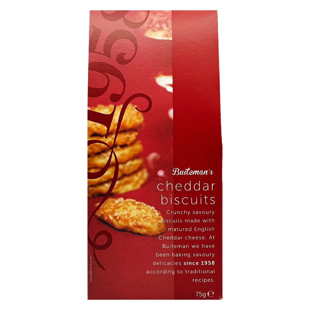 BUITEMAN Cheddar Biscuits 75g (Christmas) VEG Image