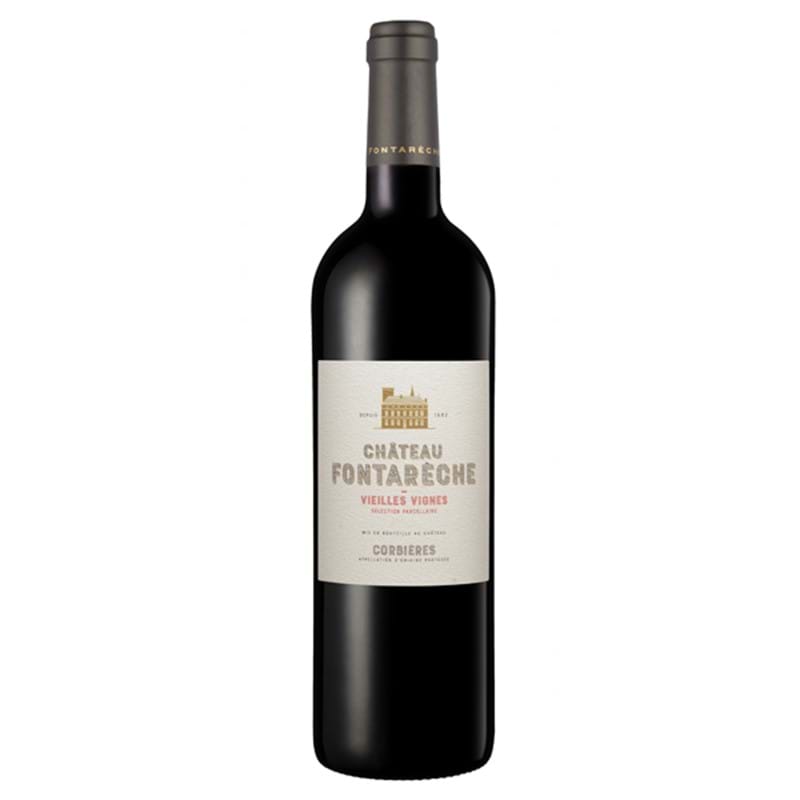 CHATEAU DE FONTARECHE Corbieres Rouge, V.-Vignes 2018/19 Bottle 14% SUS/VEG Image