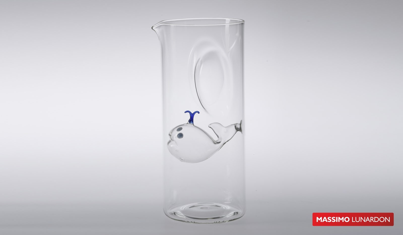 MASSIMO LUNARDON Caraffa Balena (Whale Water Jug) EACH (IT-167) Image