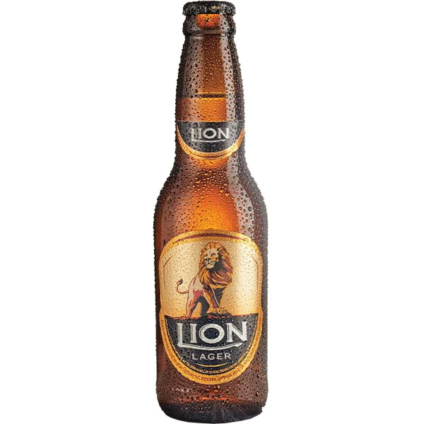 LION LAGER Imported from Sri Lanka Bottle (330ml) 4.8%abv - SINGLE bbe12/25 Image