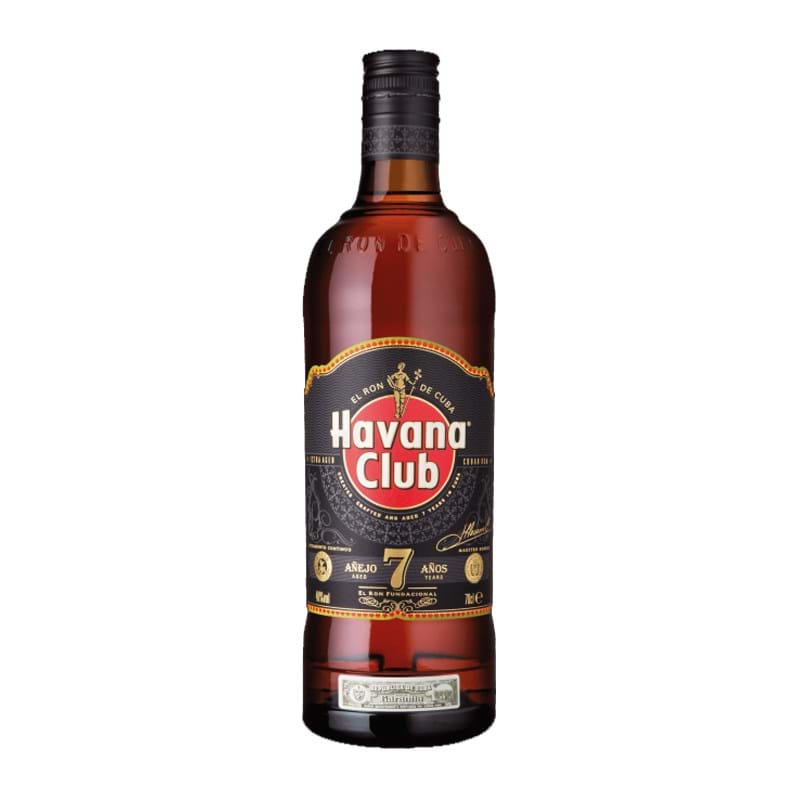 HAVANA CLUB 7 Year Old Anejo Cuban Rum Litre (100cl) 40%abv Image