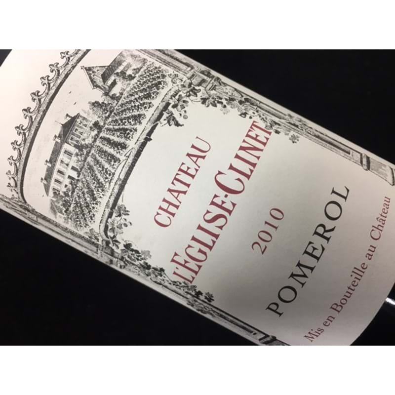 CHATEAU L'EGLISE-CLINET Pomerol 2010 Bottle/nc - NO DISCOUNT Image