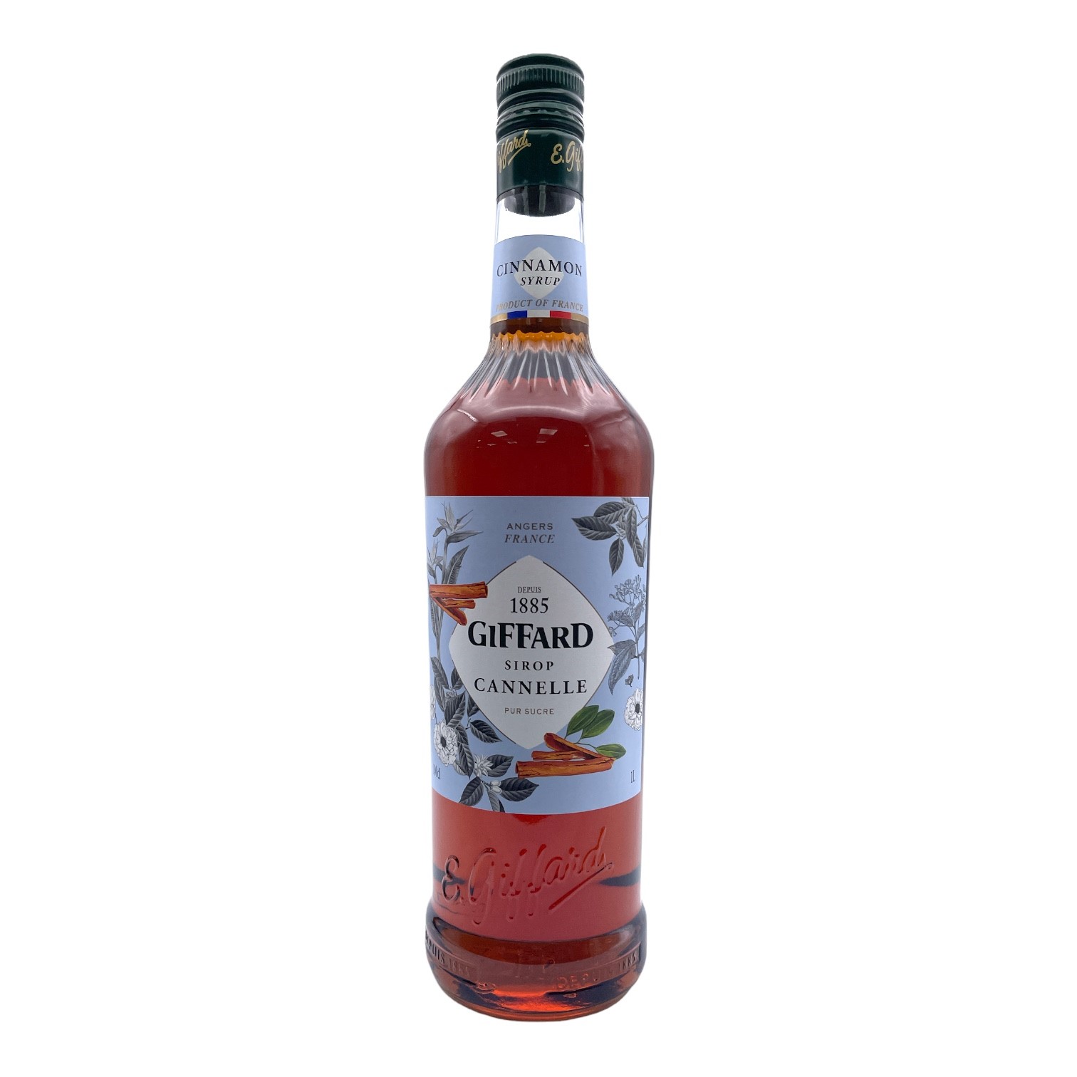 GIFFARD Sirop de Cannelle (Cinnamon Syrup) - Angers, France Litre (100cl) Image