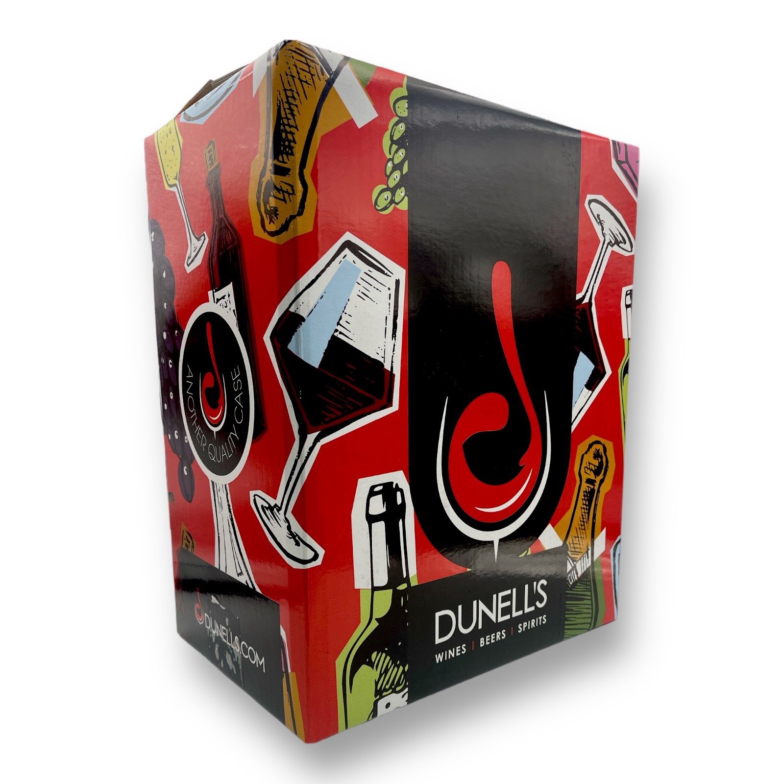 DUNELL'S PRINTED CARTON Multi-coloured with 6 bottle insert Each (DPW/RP6/CTN-23) Image