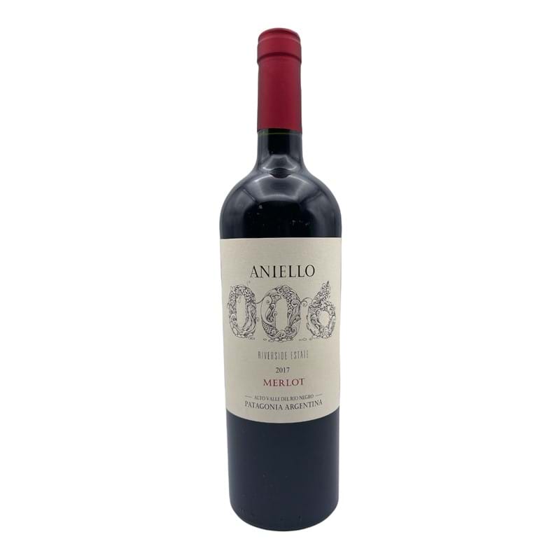 BODEGA ANIELLO Merlot, 006 Riverside Estate - Patagonia 2017 Bottle Image