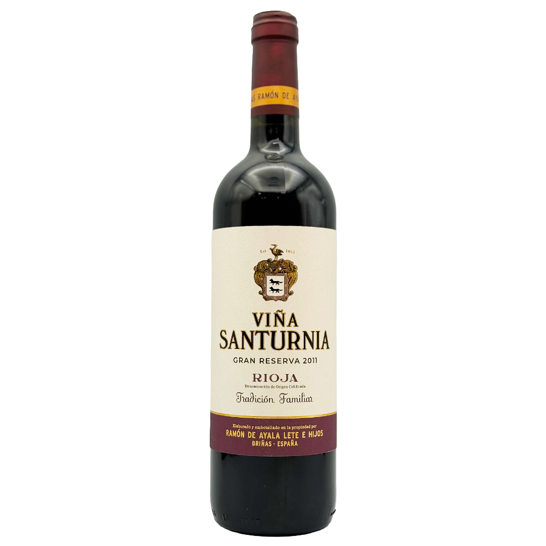 BODEGAS DE AYALA Rioja Gran Reserva 'Vina Santurnia' - Ebro River Valley 2010/11 Bottle Image