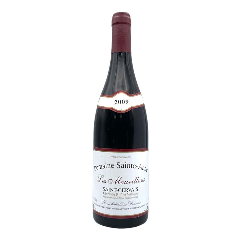 DOMAINE SAINTE-ANNE Cotes du Rhone Villages, Les Mourillons 2009 Bottle Image