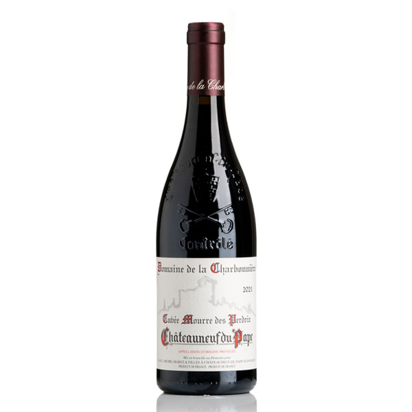DOMAINE CHARBONNIERE Chateauneuf-du-Pape 'Cuvee Mourre des Perdrix' 2021 Bottle Image