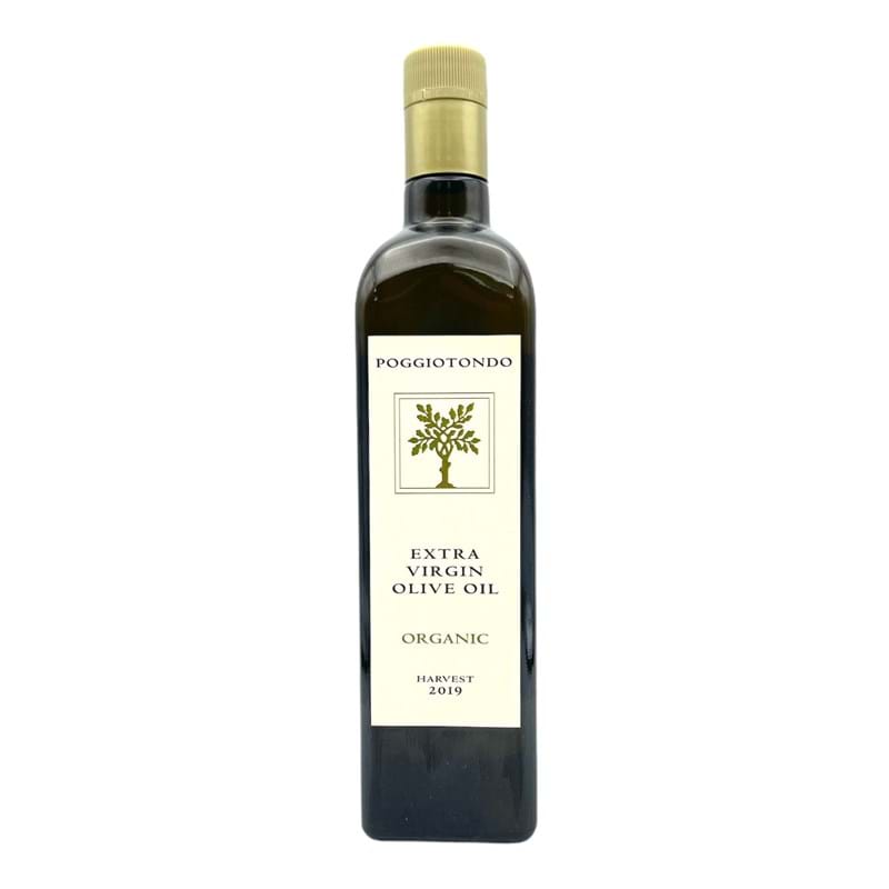 POGGIOTONDO Organic Extra Virgin Olive Oil 2018 - Tuscany, Italy - 75cl Bottle Image