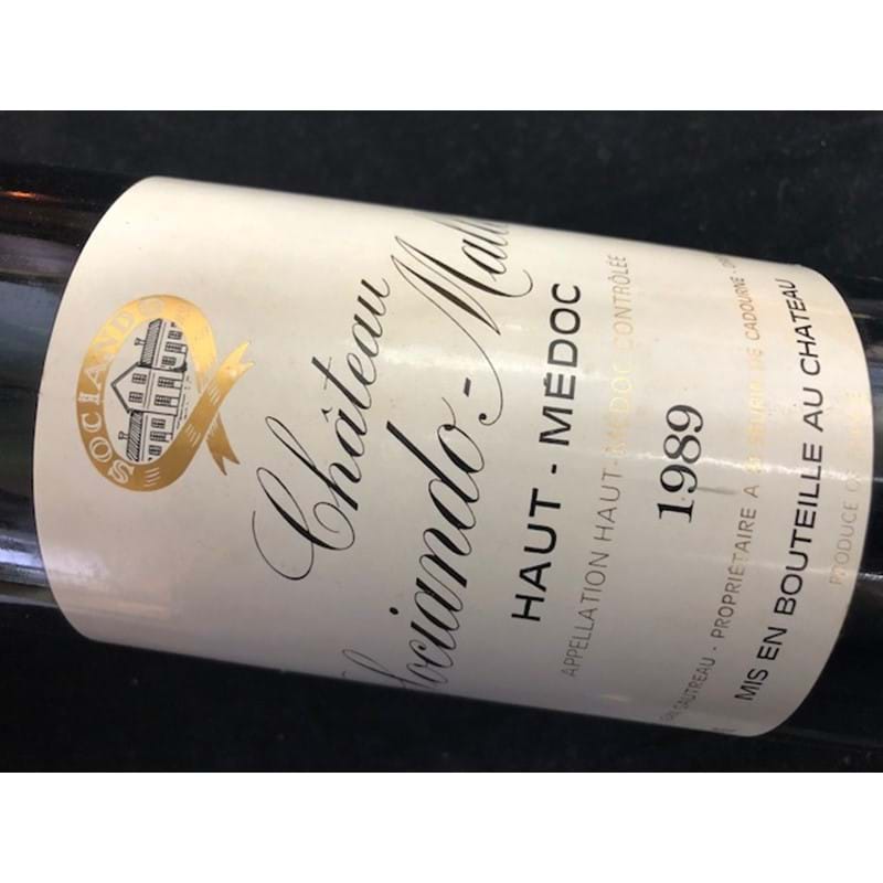 CHATEAU SOCIANDO-MALLET Haut-Medoc 1989 Bottle/nc Image