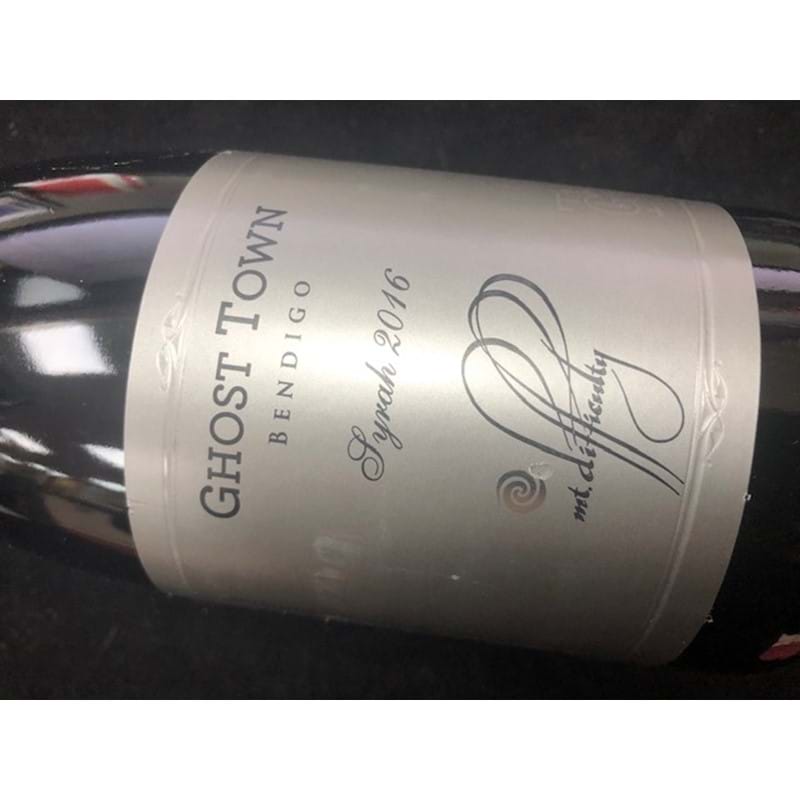 MT. DIFFICULTY Syrah, Ghost Town (Shiraz) 2016 Bottle/nc (rtc) Image