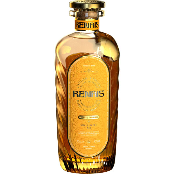 RENAIS 'Grand Cru Pressed Grape' Craft Gin Bottle (70cl) 40%abv Image