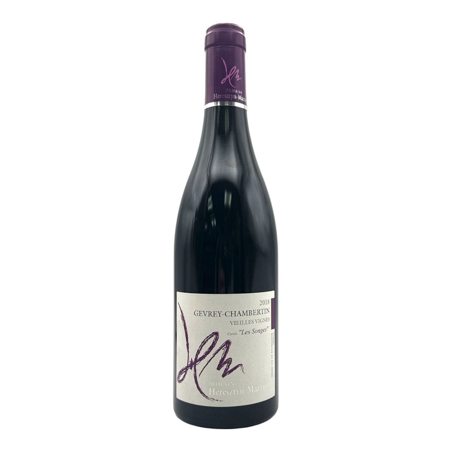 HERESZTYN-MAZZINI Gevrey-Chambertin Vieilles Vignes 'Les Songes' 2018 Bottle Image