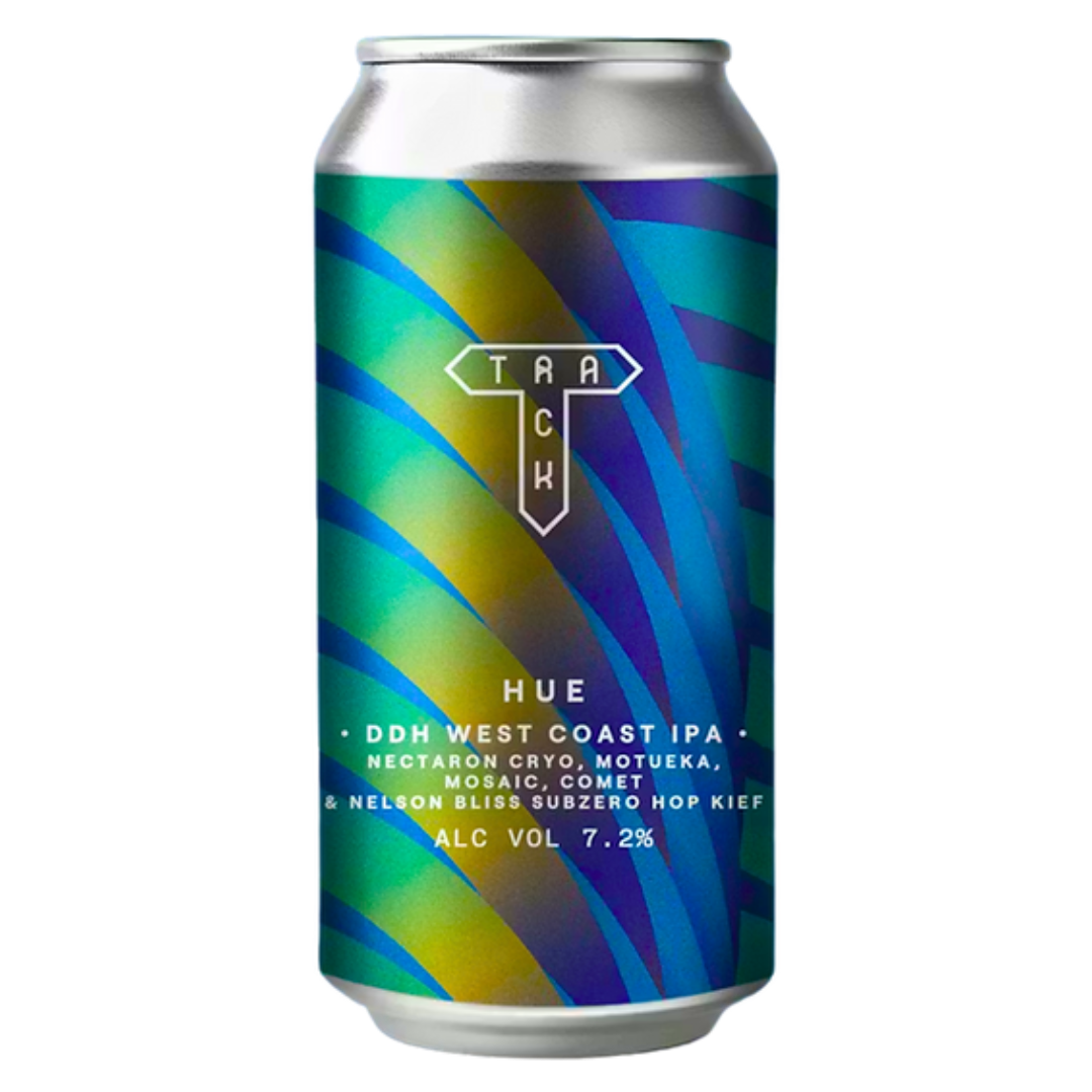 TRACK BREWING 'Hue' DDH West-Coast Indian Pale Ale CAN (440ml) 7.2%abv Image