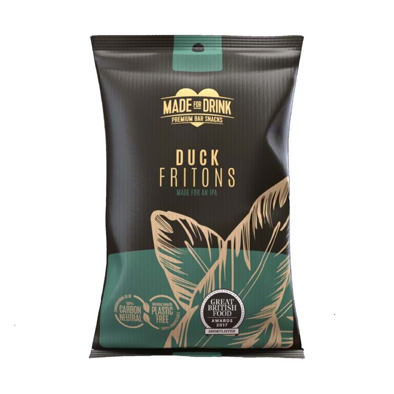 MADE FOR DRINKS Duck Fritons 32g Bag Image