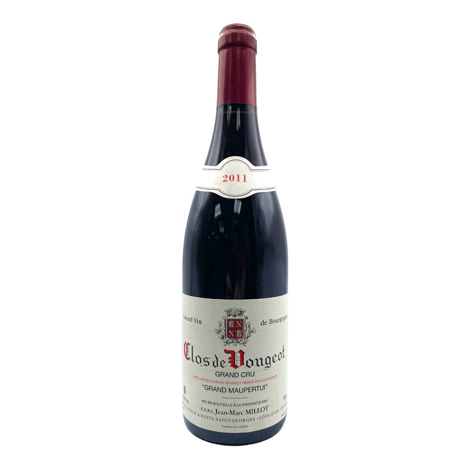 JEAN-MARC MILLOT Clos Vougeot Grand Cru Grand Maupertui 2011 Bottle Image