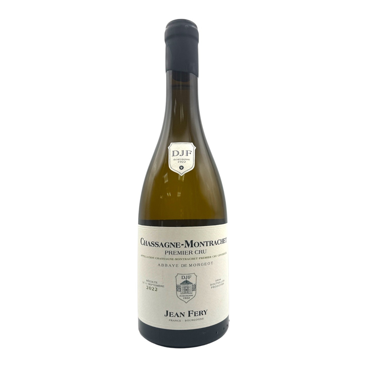 DOMAINE JEAN FERY Chassagne-Montrachet 'Abbaye de Morgeot' 1er Cru 2022 Bottle - ORG Image