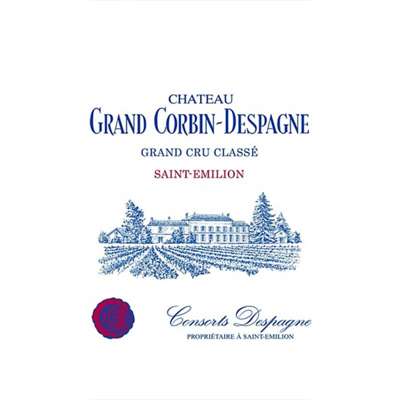 CHATEAU GRAND CORBIN-DESPAGNE Grand Cru Classe 2020 Wooden Case x 6 Bottles - PRE-RELEASE Image