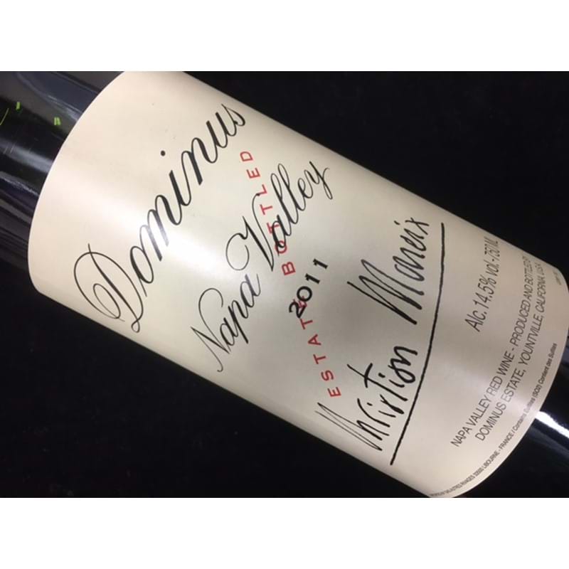 DOMINUS ESTATE Cabernet, Dominus 2011 Christian Moueix Bottle - NO DISC (los) Image