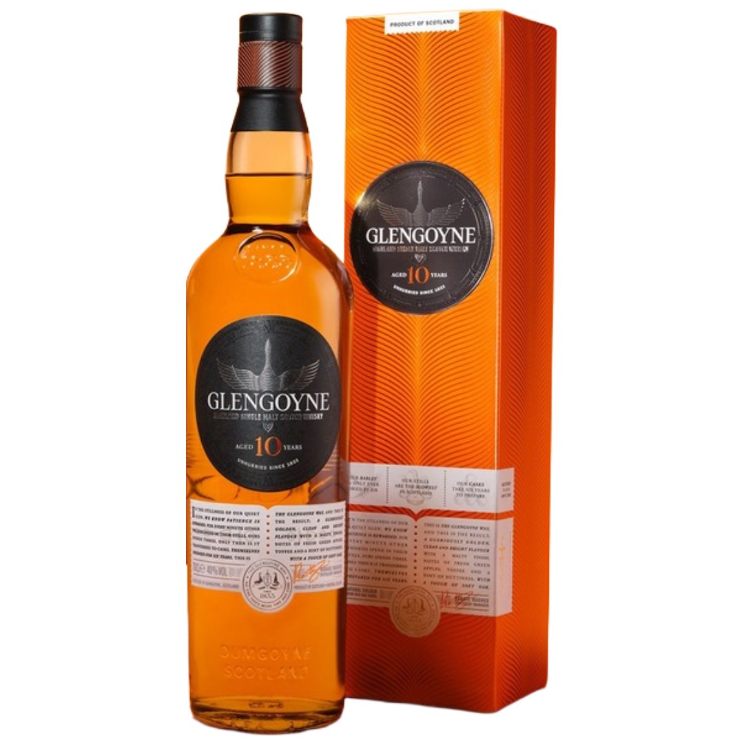 GLENGOYNE 10 Year Old Single Highland Malt Whisky Bottle (70cl) 40%abv (los) Image