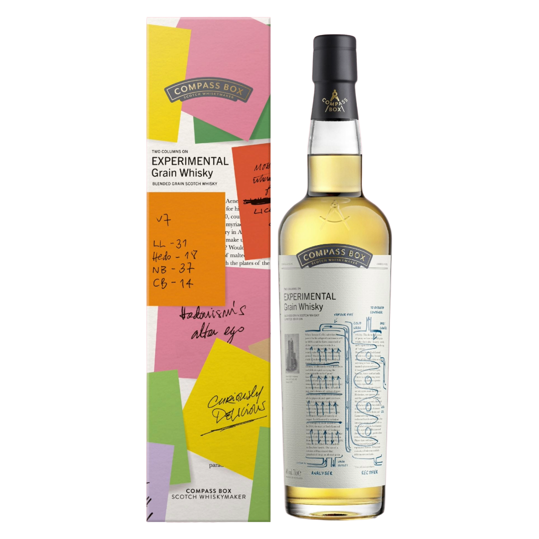 COMPASS BOX 'Experimental Grain Whisky' Blended Grain Whisky Bottle (70cl) 46%abv (rtc) Image