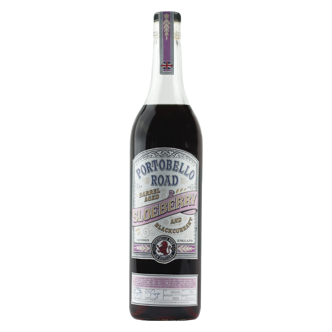 PORTOBELLO ROAD 'Barrel Aged' Sloeberry & Blackcurrant Gin-Liqueur Bottle (50cl) 28%abv Image