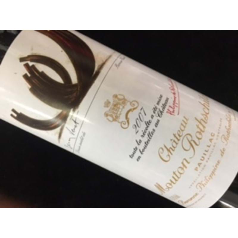 CHATEAU MOUTON ROTHSCHILD 1er Grand Cru Classe 2007 Bottle - NO DISCOUNT Image