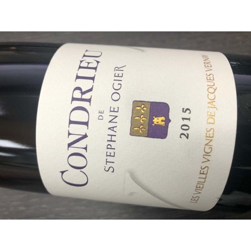 STEPHANE OGIER Condrieu Jacques Vernay 2015 Bottle/nc (los) Image