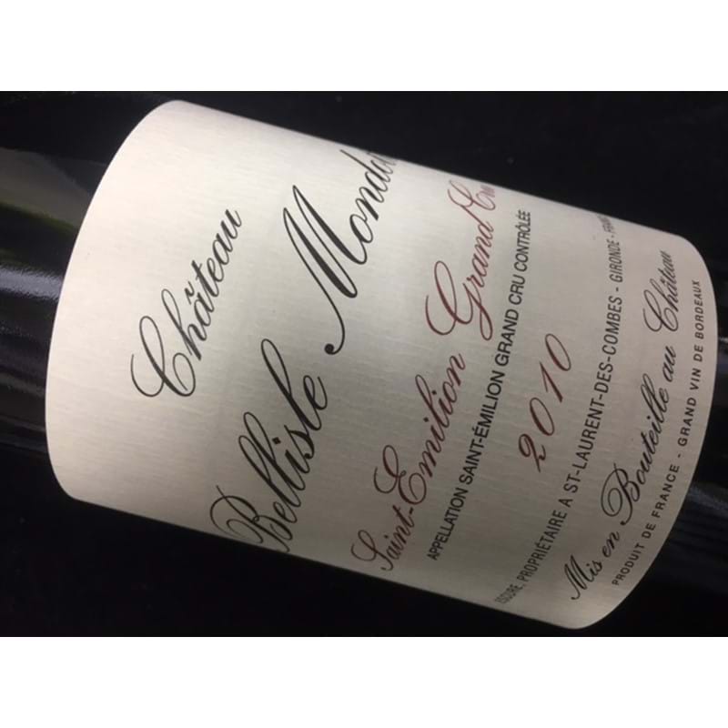 CHATEAU BELLISLE-MONDOTTE Grand Cru Classe 2017 Bottle/nc Image