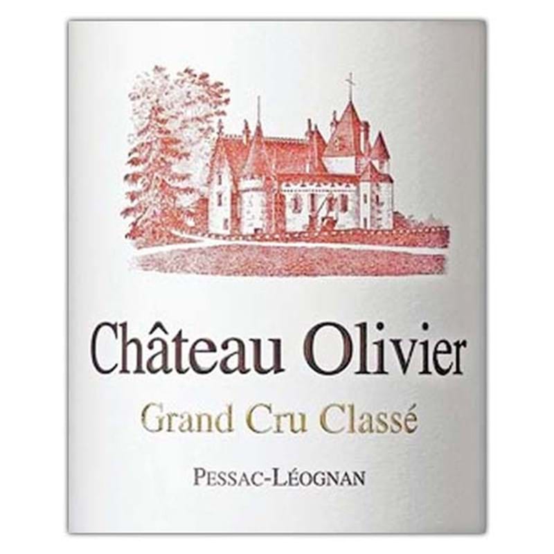 CHATEAU OLIVIER Rouge 2019 Wooden Case x 6 Bottles - PRE-RELEASE Image